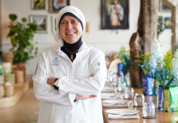 Chef Salam Dakkak at Sufret Maryam